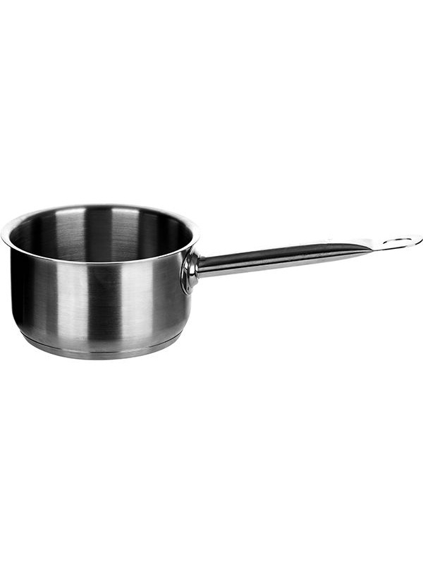 Сотейник;сталь нерж.;1,5л;D=16,H=9см;металлич.