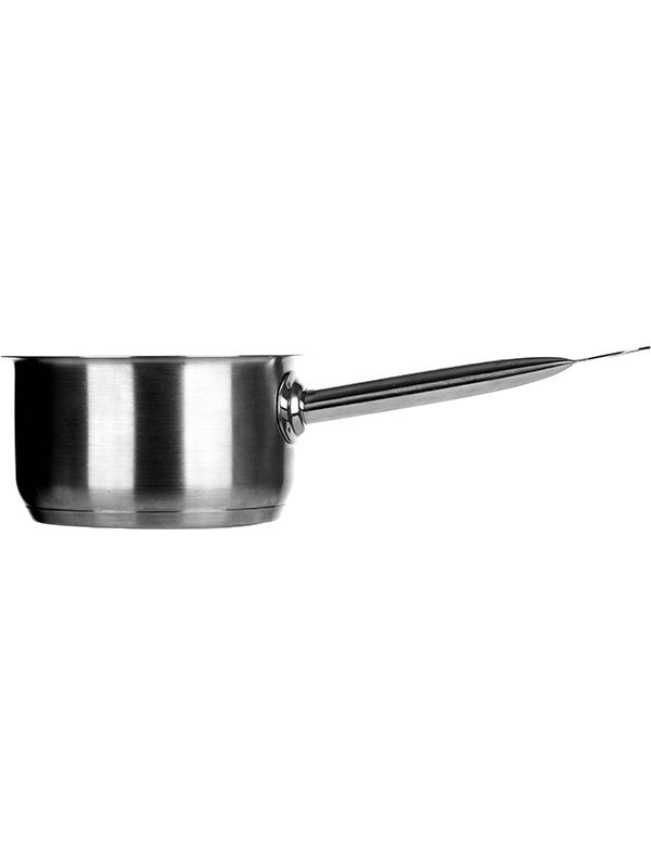 Сотейник;сталь нерж.;1,5л;D=16,H=9см;металлич.