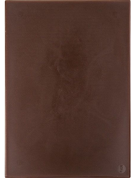 Доска разделочная;пластик;,H=18,L=500,B=350мм;коричнев.