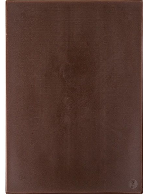 Доска разделочная;пластик;,H=18,L=500,B=350мм;коричнев.