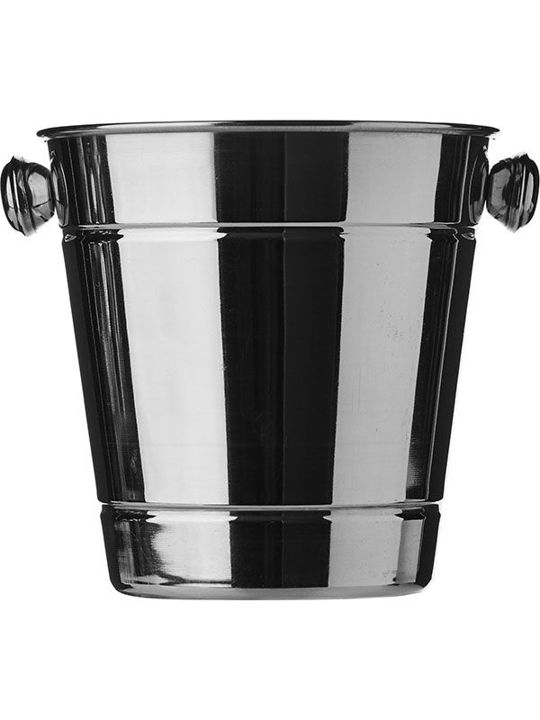 Емкость для льда «Проотель»;сталь нерж.;1,5л;D=14/9,H=13см;металлич.