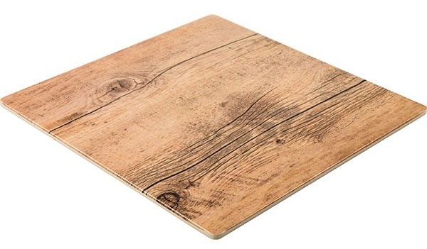 Блюдо для подачи;пластик;,H=15,L=254,B=254мм;св.бежев.