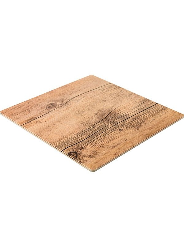 Блюдо для подачи;пластик;,H=15,L=254,B=254мм;св.бежев.