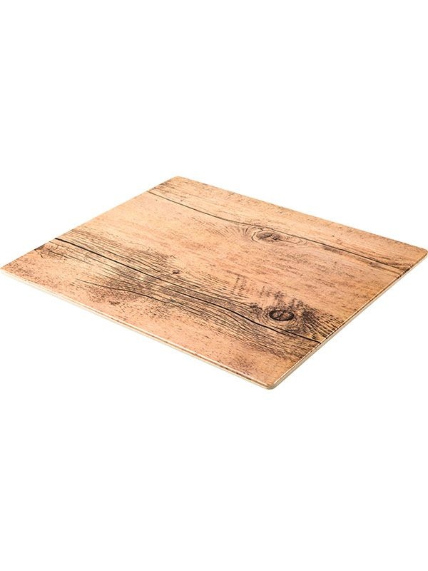 Блюдо для подачи;пластик;,H=15,L=305,B=254мм;св.бежев.