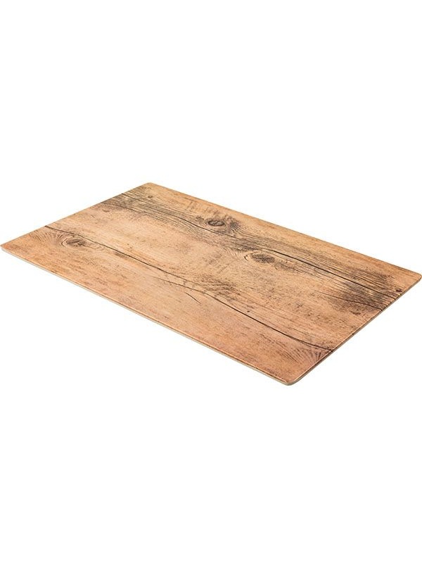 Блюдо для подачи;пластик;,H=15,L=406,B=254мм;св.бежев.