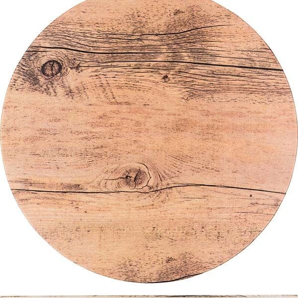 Блюдо для подачи;пластик;D=305,H=15мм;бежев.