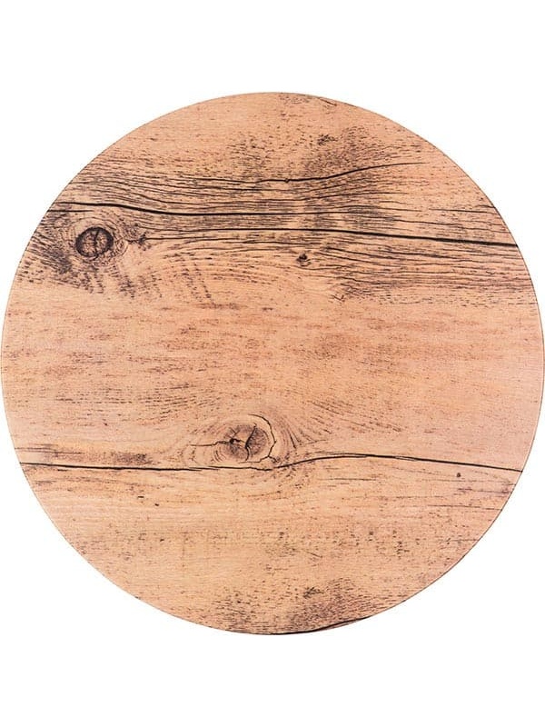 Блюдо для подачи;пластик;D=305,H=15мм;бежев.