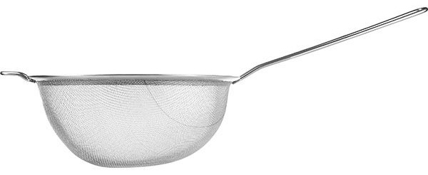 Дуршлаг-сито «Проотель»;сталь нерж.;D=220,H=8,L=460мм;металлич.