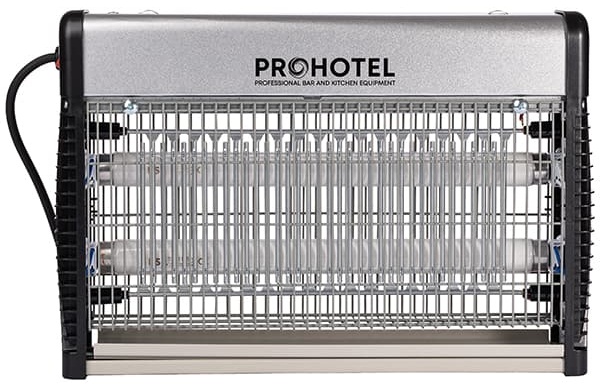 Ловушка для насекомых «JB20F»;алюмин.,пластик;,H=264,L=389,B=72мм;20вт;белый,черный