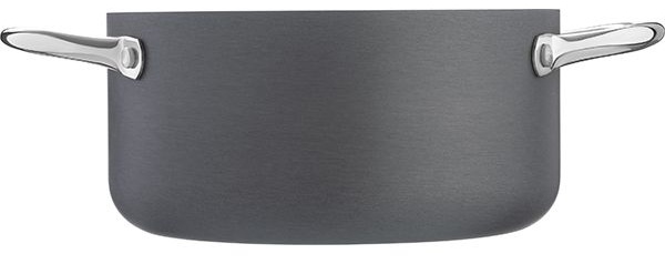 Кастрюля «Уитфорд»;алюм.литой,сталь нерж.;3л;D=20,H=10см;граф.,черный