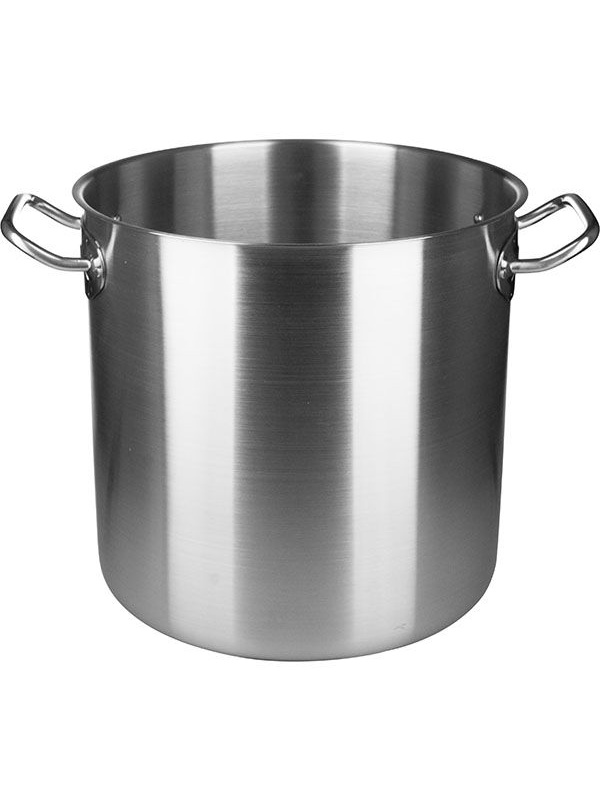 Кастрюля-котел б/крышки дно-сэндвич;сталь нерж.;21л;D=30,H=30см;металлич.