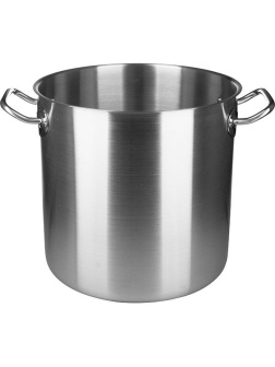 Кастрюля-котел б/крышки дно-сэндвич;сталь нерж.;36,5л;D=36,H=36см;металлич.