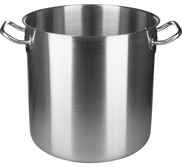 Кастрюля-котел б/крышки дно-сэндвич;сталь нерж.;50,25л;D=40,H=40см;металлич.