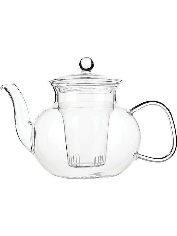 Прозрачный заварочный чайник «Проотель» (объем 1 л.)