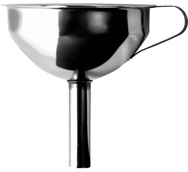 Воронка с ситом «Проотель»;сталь нерж.;D=12,H=12,5см