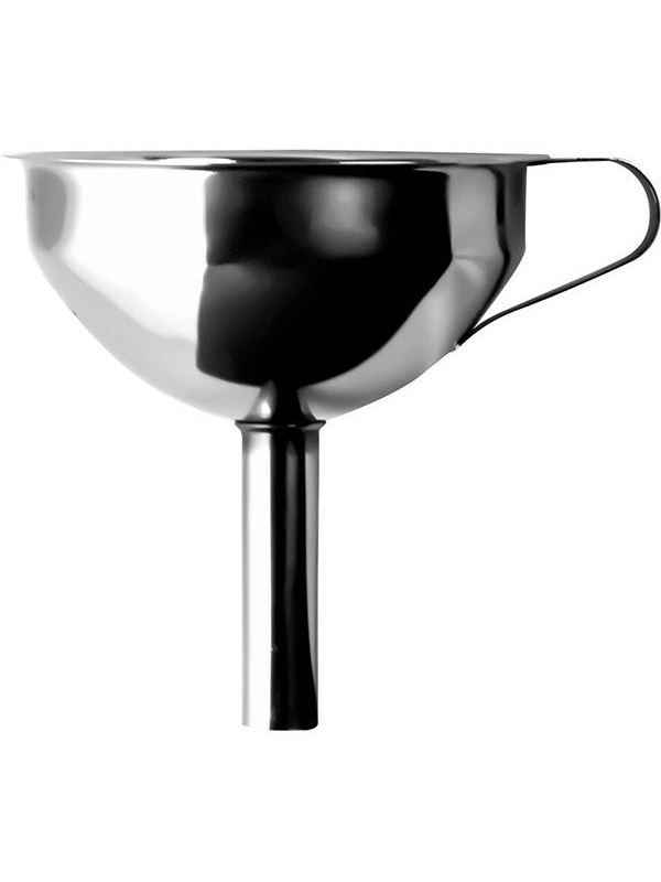 Воронка с ситом «Проотель»;сталь нерж.;D=10,H=12см;металлич.