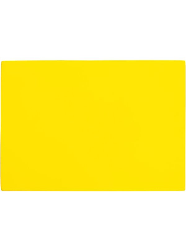 Доска разделочная;пластик;,H=18,L=500,B=350мм;желт.