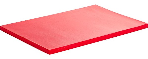 Доска разделочная;пластик;,H=18,L=500,B=350мм;красный