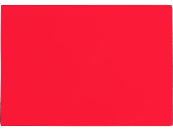 Доска разделочная;пластик;,H=18,L=500,B=350мм;красный