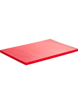 Доска разделочная;пластик;,H=18,L=500,B=350мм;красный