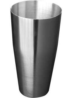Стакан для шейкера «Бостон»;сталь нерж.;0,75л;D=92,H=170мм;серебрист.