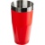 Стакан для шейкера «Бостон»;сталь нерж.,винил;0,75л;D=93,H=170мм;красный