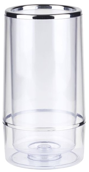 Емкость для охлаждения бутылок;абс-пластик;1,5л;D=115/96,H=230мм;прозр.