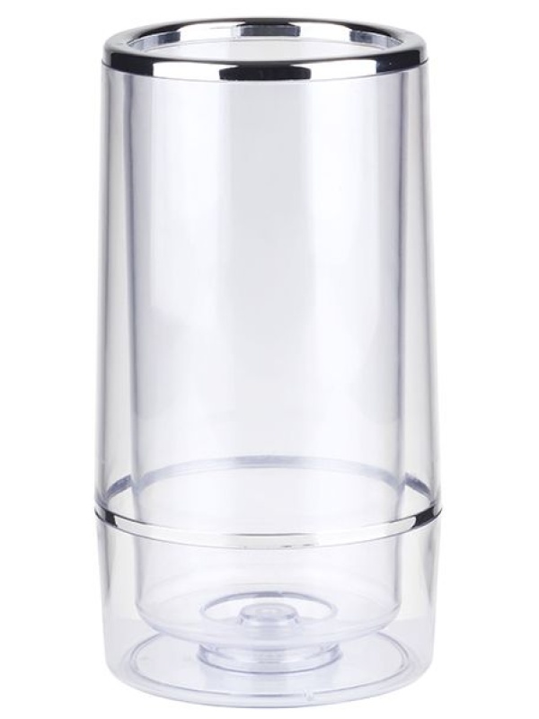 Емкость для охлаждения бутылок;абс-пластик;1,5л;D=115/96,H=230мм;прозр.