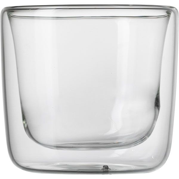 Бокал для горячих напитков двойные стенки;термост.стекло;175мл;D=8,H=7см