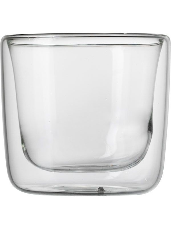 Бокал для горячих напитков двойные стенки;термост.стекло;175мл;D=8,H=7см