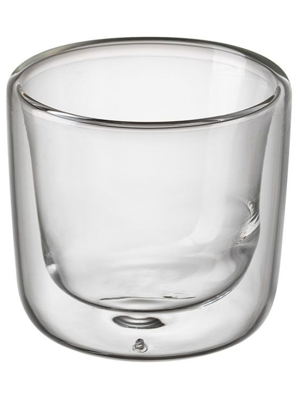 Бокал для горячих напитков двойные стенки;термост.стекло;175мл;D=8,H=7см