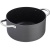 Кастрюля «Уитфорд»;алюм.литой,сталь нерж.;5,5л;D=24,H=13,5см;граф.,черный