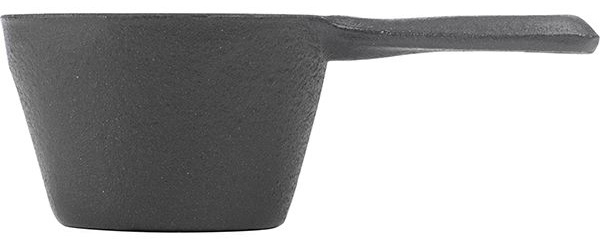 Кокотница «Эмбер Каст Мэтт»;чугун;80мл;D=6,H=4см;черный