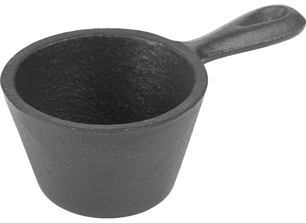 Кокотница «Эмбер Каст Мэтт»;чугун;80мл;D=6,H=4см;черный