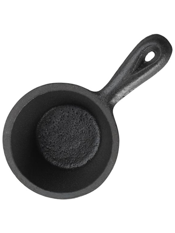 Кокотница «Эмбер Каст Мэтт»;чугун;80мл;D=6,H=4см;черный