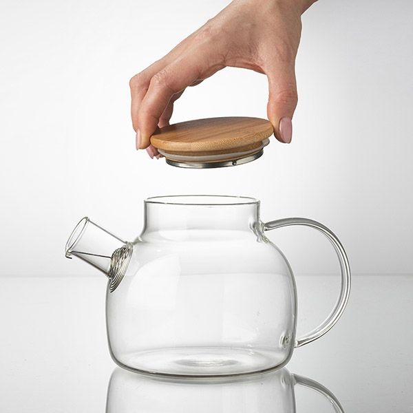 Заварочный чайник «Проотель» из термостойкого стекла (объем 1 л)