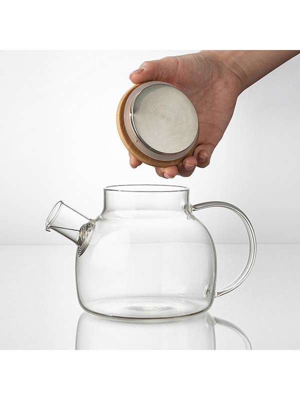 Заварочный чайник «Проотель» из термостойкого стекла (объем 1 л)