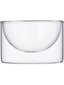 Салатник «Проотель» двойные стенки;термост.стекло;450мл;D=119,H=75мм;прозр.