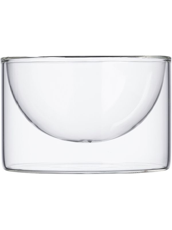 Салатник «Проотель» двойные стенки;термост.стекло;450мл;D=119,H=75мм;прозр.