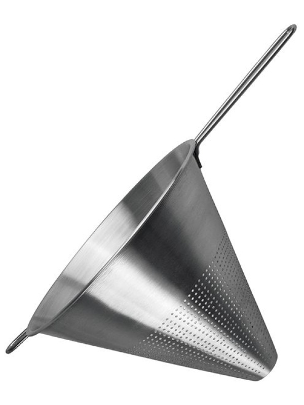 Дуршлаг конический «Проотель»;сталь нерж.;D=24,H=23,L=44,B=32см;металлич.