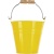 Ведро для картофеля фри «Ведро»;сплав цинк.;0,6л;D=11,H=10,5см;желт.