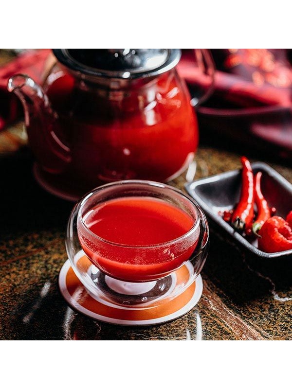 Чайник заварочный «Проотель»;термост.стекло;0,6л;D=75,H=115,L=185мм