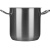 Кастрюля без крышки из нержавеющей стали (объем 4,5 л.)
