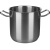 Кастрюля без крышки из нержавеющей стали (объем 4,5 л.)