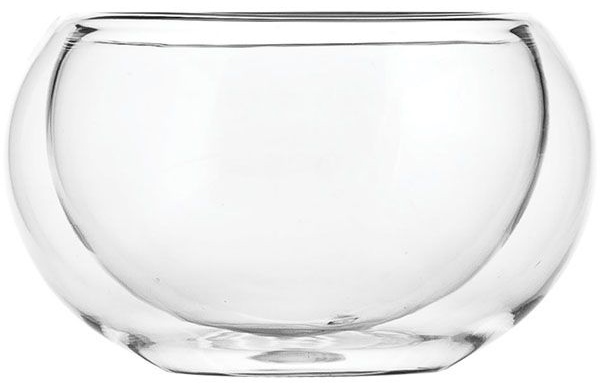 Бокал для горячих напитков «Проотель» двойные стенки;термост.стекло;60мл;D=62,H=47мм;прозр.