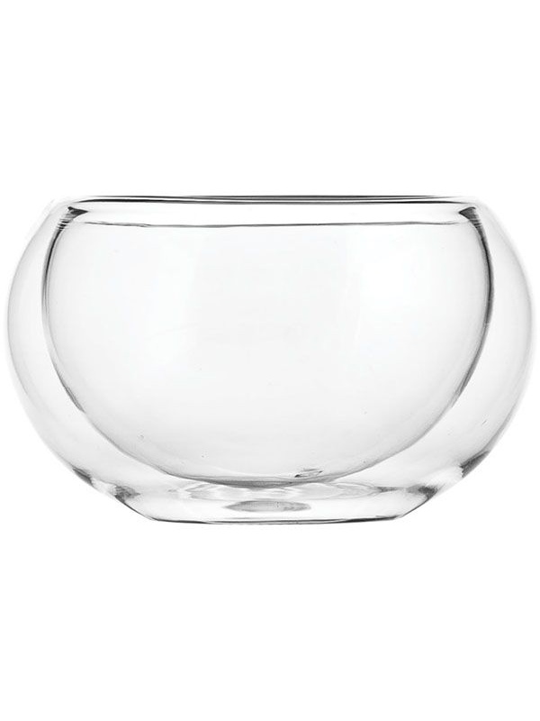 Бокал для горячих напитков «Проотель» двойные стенки;термост.стекло;60мл;D=62,H=47мм;прозр.