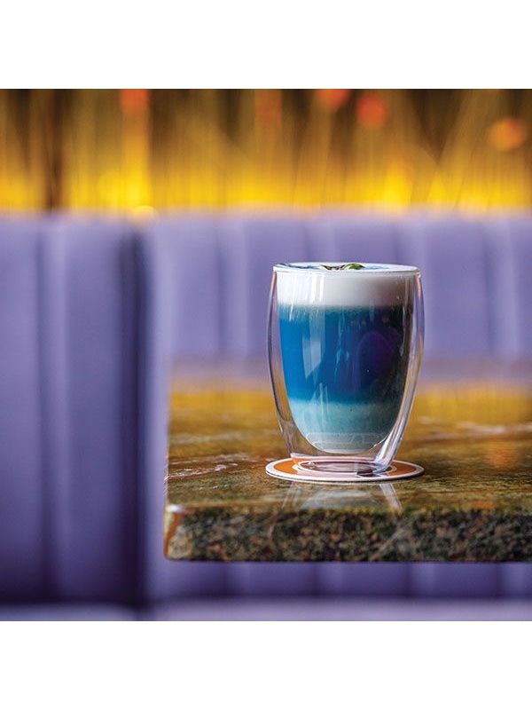 Бокал для горячих напитков «Проотель» двойные стенки;термост.стекло;350мл;D=80,H=115мм;прозр.