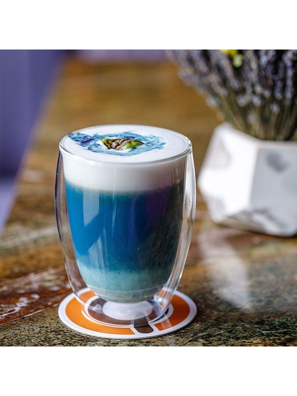 Бокал для горячих напитков «Проотель» двойные стенки;термост.стекло;350мл;D=80,H=115мм;прозр.