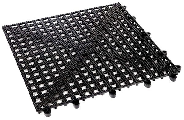 Коврик барный «Пробар» рельефный;полипроп.;,H=5,L=300,B=300мм;черный