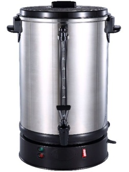 Перколятор PC 150;сталь,пластик;15л;D=27,H=47,5см;1,6Квт;металлич.